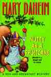 Book cover: Nutty As a Fruitcake (Book 10 of Bed-and-Breakfast Mysteries) by Mary Daheim (preview)