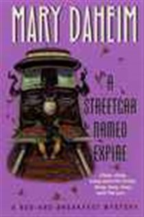 Book cover: Streetcar Named Expire, A (Book 16 of Bed-and-Breakfast Mysteries) by Mary Daheim (preview)