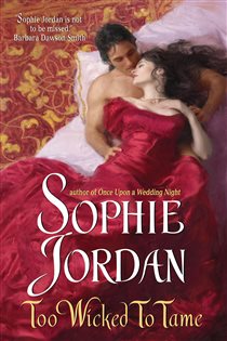 Book cover: Too Wicked to Tame (Book 2 of The Derrings) by Sophie Jordan (preview)
