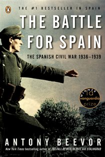 Book cover: The Battle for Spain, by Antony Beevor (preview)
