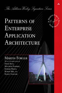 Book cover: Patterns of Enterprise Application Architecture, by Martin Fowler (preview)
