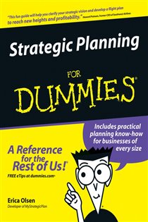 Book cover: Strategic Planning For Dummies, by Erica Olsen (preview)