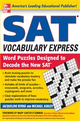Book cover: SAT Vocabulary Express, by Jacqueline Byrne (preview)