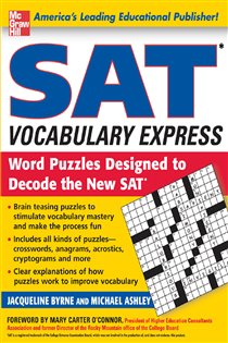 Book cover: SAT Vocabulary Express, by Jacqueline Byrne (preview)