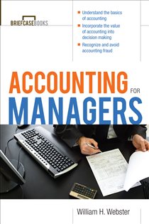 Book cover: Accounting for Managers, by William Webster (preview)