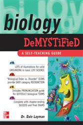 Book cover: Biology Demystified, by Dale Layman (preview)