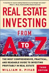 Book cover: Real Estate Investing From A to Z, by William H. Pivar (preview)