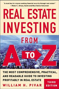 Book cover: Real Estate Investing From A to Z, by William H. Pivar (preview)