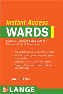 Book cover: LANGE Instant Access Wards, by Anil M. Patel (preview)