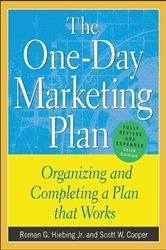 Book cover: The One-Day Marketing Plan, by Roman G. Hiebing (preview)