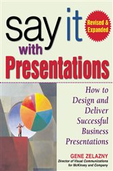 Book cover: Say It With Presentations, 2E Rev and Exp Ed (PB), by Gene Zelazny (preview)