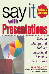 Book cover: Say It With Presentations, 2E Rev and Exp Ed (PB), by Gene Zelazny (preview)