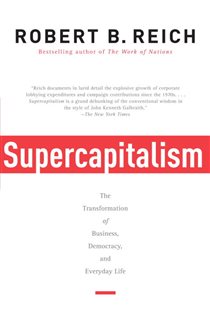 Book cover: Supercapitalism, by Robert B. Reich (preview)