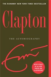 Book cover: Clapton, by Eric Clapton (preview)