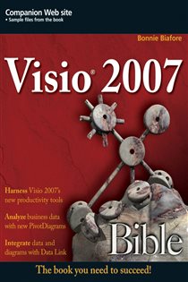 Book cover: Visio 2007 Bible, by Bonnie Biafore (preview)