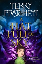 Book cover: A Hat Full of Sky (Book 2 of Tiffany Aching) by Terry Pratchett (preview)