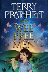 Book cover: The Wee Free Men (Book 1 of Tiffany Aching) by Terry Pratchett (preview)