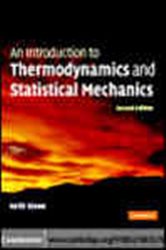 Book cover: An Introduction to Thermodynamics and Statistical Mechanics, by Keith Stowe (preview)