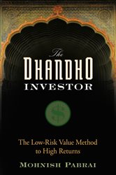 Book cover: The Dhandho Investor, by Mohnish Pabrai (preview)