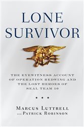 Book cover: Lone Survivor, by Marcus Luttrell (preview)