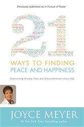 Book cover: 21 Ways to Finding Peace and Happiness, by Joyce Meyer (preview)