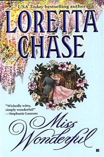 Book cover: Miss Wonderful (Book 1 of Carsington Family Series) by Loretta Chase (preview)