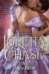Book cover: Mr. Impossible (Book 2 of Carsington Family Series) by Loretta Chase (preview)