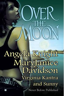 Book cover: Over The Moon, by Angela Knight (preview)