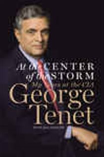 Book cover: At the Center of the Storm, by George Tenet (preview)