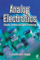 Book cover: Analog Electronics, by David Crecraft (preview)