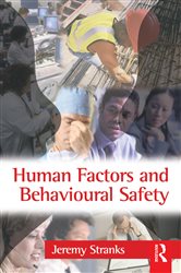Book cover: Human Factors and Behavioural Safety, by Jeremy Stranks (preview)