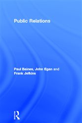 Book cover: Public Relations, by Paul Baines (preview)