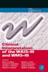 Book cover: Clinical Interpretation of the WAIS-III and WMS-III, by David S. Tulsky (preview)