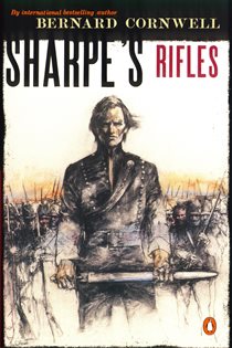 Book cover: Sharpe's Rifles (#1), by Bernard Cornwell (preview)