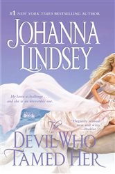 Book cover: The Devil Who Tamed Her, by Johanna Lindsey (preview)