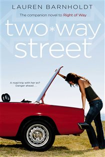 Book cover: Two-way Street, by Lauren Barnholdt (preview)