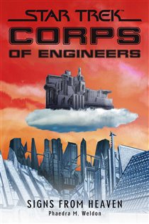 Book cover: Star Trek: Corps of Engineers: Signs from Heaven, by Phaedra M. Weldon (preview)