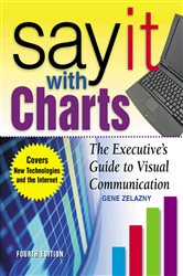 Book cover: Say It With Charts: The Executive’s Guide to Visual Communication, by Gene Zelazny (preview)