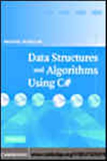 Book cover: Data Structures and Algorithms Using C#, by Michael McMillan (preview)