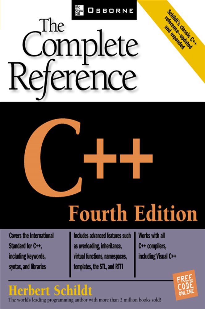C++: The Complete Reference, 4th Edition (4th ed.)