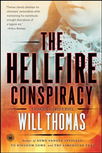 Book cover: The Hellfire Conspiracy, by Will Thomas (preview)