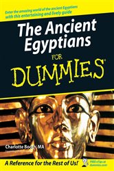 Book cover: The Ancient Egyptians For Dummies, by Charlotte Booth (preview)