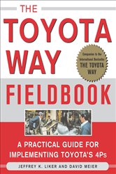 Book cover: The Toyota Way Fieldbook, by Jeffrey K. Liker (preview)