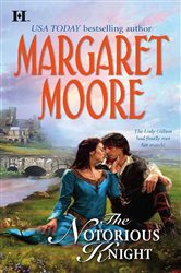 Book cover: The Notorious Knight, by Margaret Moore (preview)