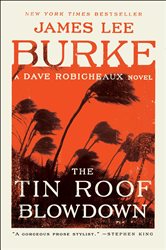Book cover: The Tin Roof Blowdown, by James Lee Burke (preview)