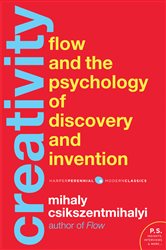 Book cover: Creativity, by Mihaly Csikszentmihalyi (preview)