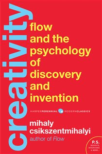 Book cover: Creativity, by Mihaly Csikszentmihalyi (preview)