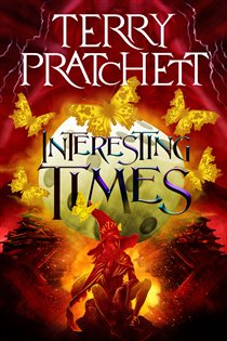 Book cover: Interesting Times (Book 5 of Wizards) by Terry Pratchett (preview)