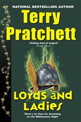 Book cover: Lords and Ladies (Book 4 of Witches) by Terry Pratchett (preview)