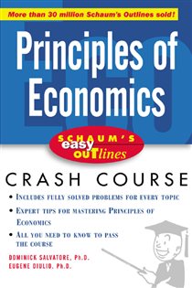 Book cover: Schaum's Easy Outline of Principles of Economics, by Dominick Salvatore (preview)
